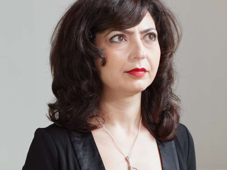 Lina Khatib, head of Middle East and North Africa programme at Chatham House, poses for a portrait.
