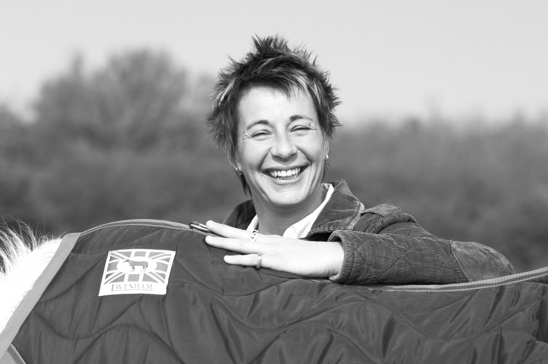 Nicky Santomauro, managing director of Lavenham, wearing a quilted jacket with the brand's Union Jack logo