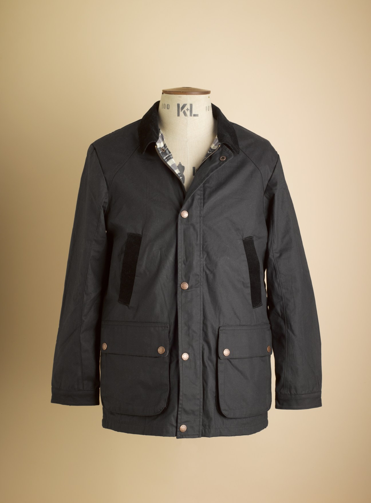 Human Scales Winston jacket from the Archipelago collection displayed on a dress form against a neutral background.