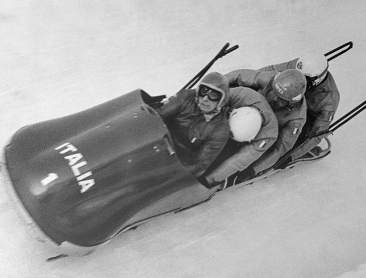 Italy's bobsled team