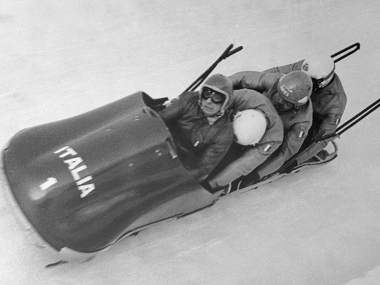Italy's bobsled team