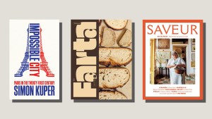 Simon Kuper’s new book on Paris, food titles at Salone del Mobile and the return of ‘Saveur’