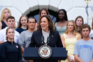 Kamala Harris hits the campaign trail