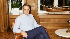 Greek prime minister, Kyriakos Mitsotakis