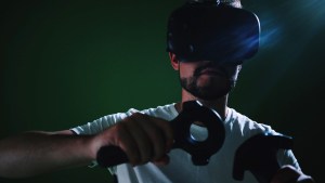 Virtual-reality theatre