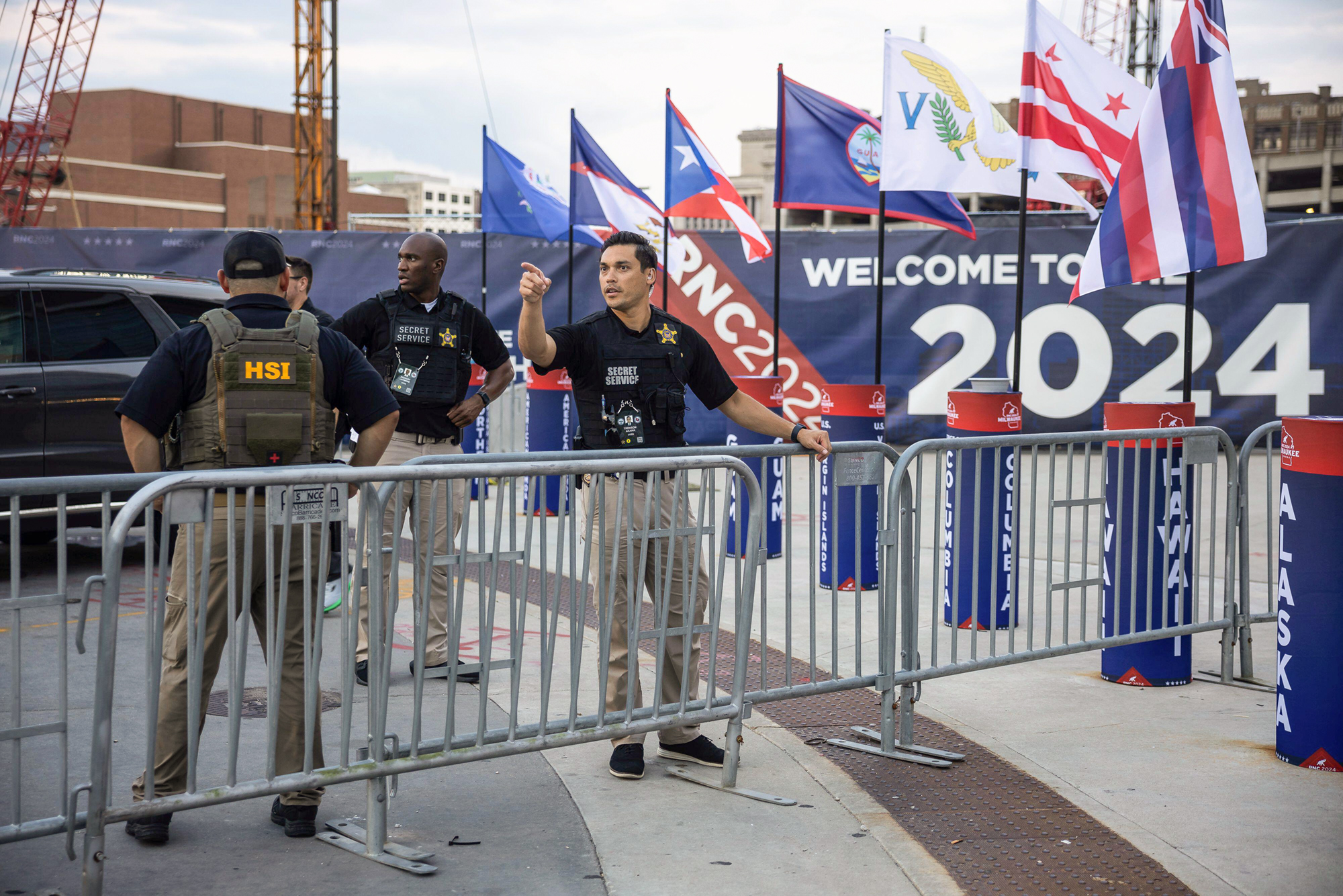 RNC 2024: Donald Trump appears wearing a bandage