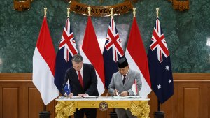 Australia and Indonesia deepen military ties