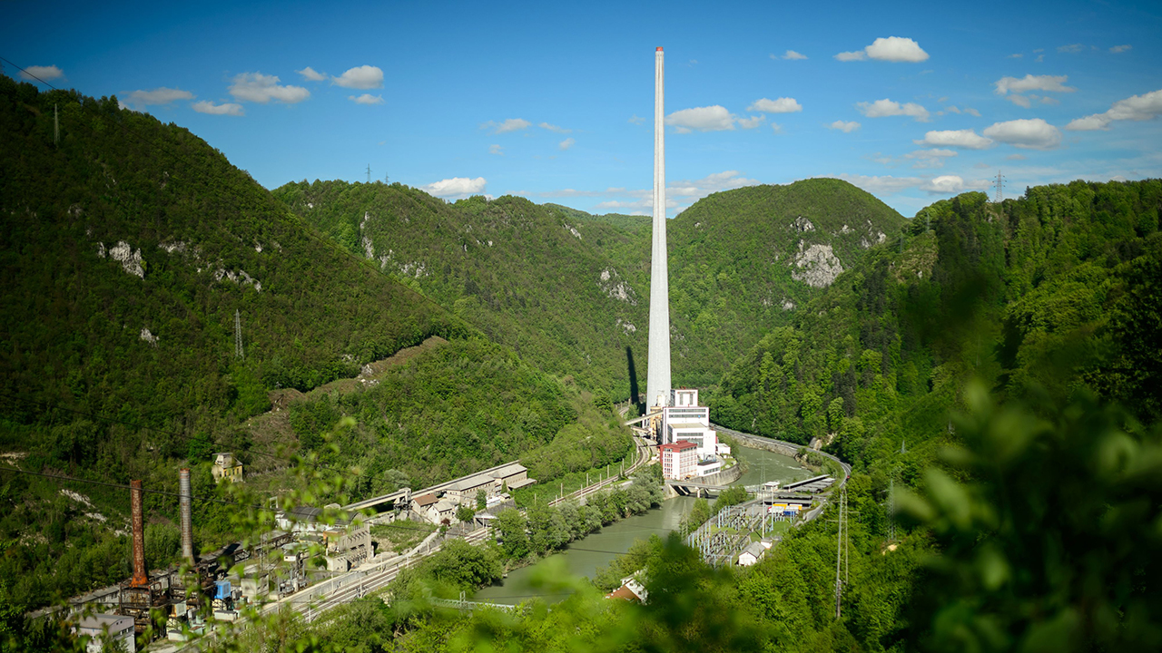Tall Stories 254: Trbovlje chimney, Slovenia