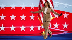 Harris takes up the torch