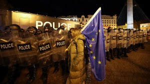 Georgian protesters take to the streets and a documentary on the Taliban