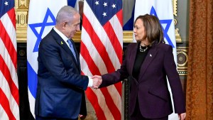 Harris on Israel and Venezuela heads to the polls