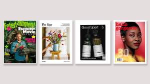 ‘Entertainment Weekly’, ‘En Flor’, ‘Good Sport’ and ‘Hello Gorgeous’