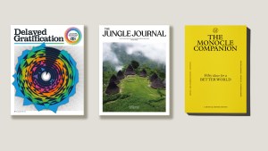‘Delayed Gratification’, ‘The Monocle Companion’ and ‘The Jungle Journal’