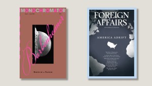‘Foreign Affairs’ and ‘Monochromator’